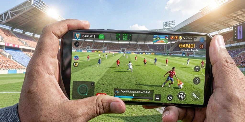 Gameplay seru BARU01 dengan aksi sepak bola yang mendebarkan.