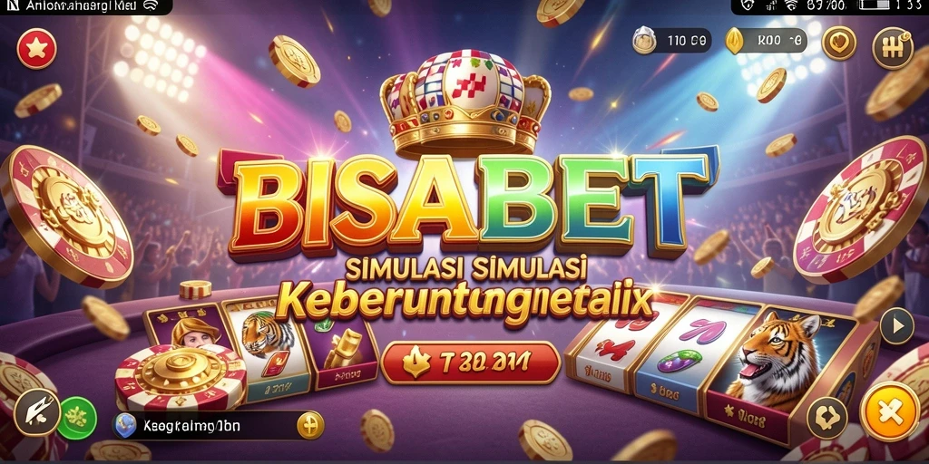 Screenshot menunjukkan serunya gameplay simulasi BISABET.