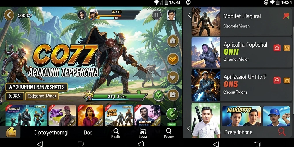 Screenshot utama COO77 menampilkan antarmuka aplikasi Utility yang intuitif.