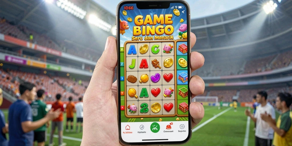 Tampilan gameplay ID66 yang seru dan penuh aksi saat bermain Bingo.