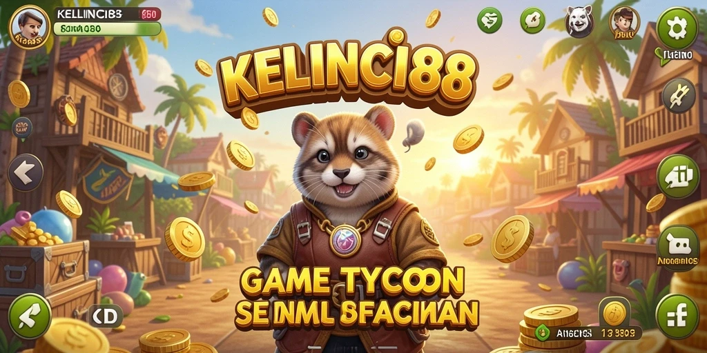 Tampilan gameplay menarik dari KELINCI88 dalam genre Tycoon.