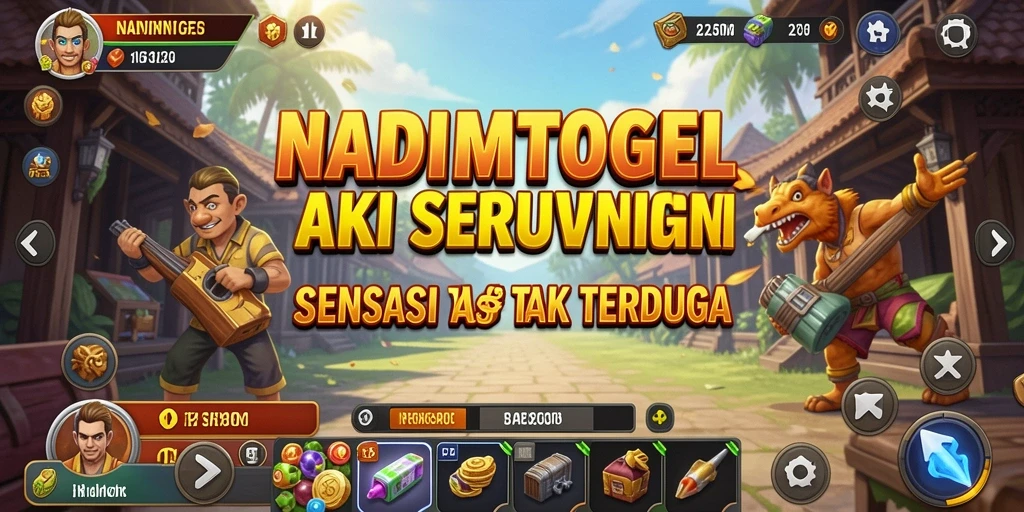 Tangkapan layar dari gameplay NADIMTOGEL yang menegangkan.