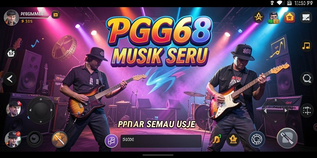 Gameplay PGG68 yang penuh warna dan interaktif.