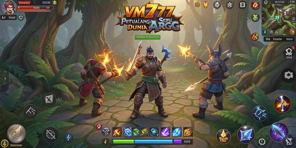 Tampilan menarik dalam gameplay ARPG yang memukau.